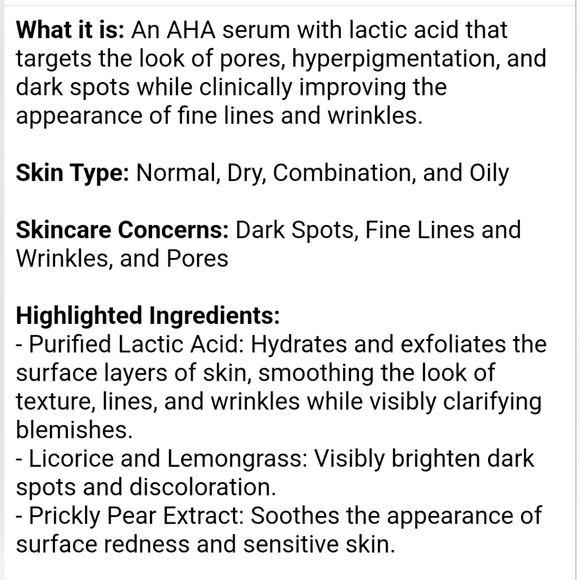 Brand New! Sunday Riley Good Genes Lactic Acid Treatment 1.7 oz. - Picture 4 of 5